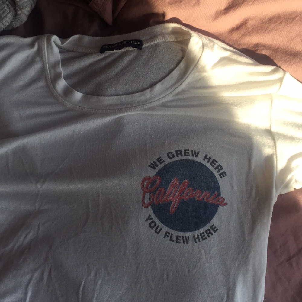 Soft white tee